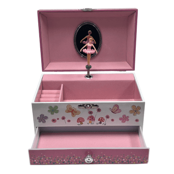 Ballerina Pink Music Box JB869
