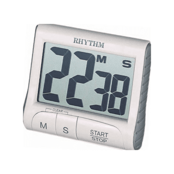 Rhythm KITCHEN TIMER WHITE - LCT013-R03