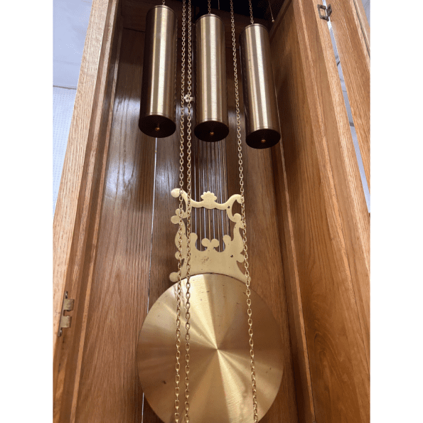 Hermle light Oak - Grandfather Clock - Image 3