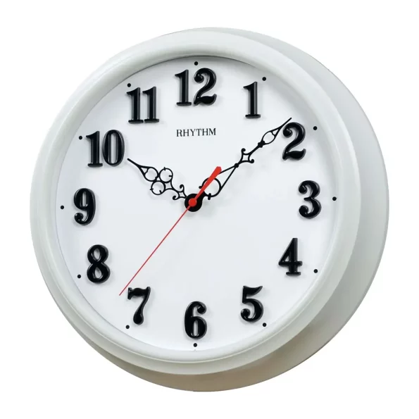 Rhythm CMG491NR03 Basic Wall Clock