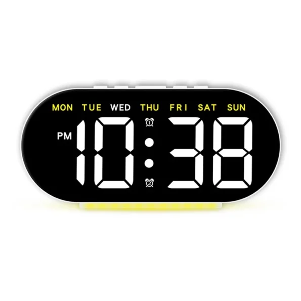 GH8035 Multifunctional LED Digital Alarm Clock  with Ambient Light