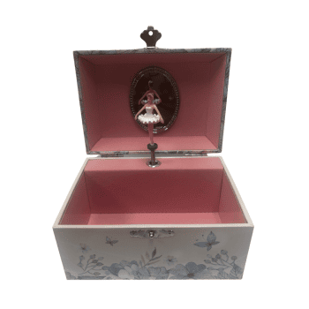 Musical Jewelry Box - White JB868